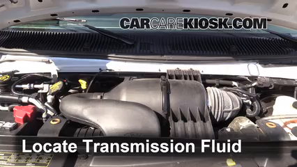 2013 Ford E-350 Super Duty XLT 5.4L V8 FlexFuel Standard Passenger Van Transmission Fluid Add Fluid